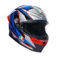 AGV Шлем K6 S 2206 Slashcut Black/Blue/Red в Калиниграде