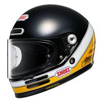 Shoei Мотошлем Glamster 06 Abiding черно-бело-желтый TC-3 в Калиниграде