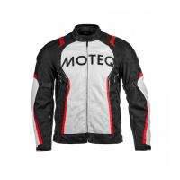 Moteq Мотокуртка текстильная Spike Черный/Белый в Калиниграде