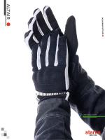 Starks Мотоперчатки Altair черно-белые в Калиниграде