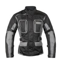 Rush Мотокуртка Discovery текстиль Черный/Серый в Калиниграде