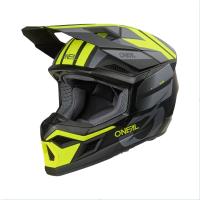 Oneal Кроссовый шлем 3Series Ride V.25 черный/желтый в Калиниграде