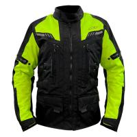 MCP Мотокуртка мужская туристическая Traveller черно-желтый в Калиниграде