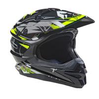 AiM Шлем кроссовый JK803S Yellow/Black в Калиниграде