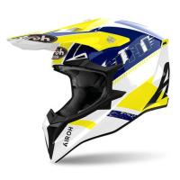 Airoh Мотошлем Wraaap Feel Yellow/Blue Gloss в Калиниграде