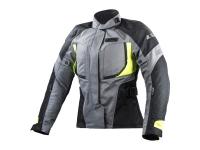 LS2 Мотокуртка женская Phase Lady Jacket серо-чёрно-жёлтый в Калиниграде