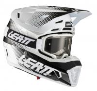 Leatt Шлем кроссовый Kit Moto 7.5 V22 White в Калиниграде