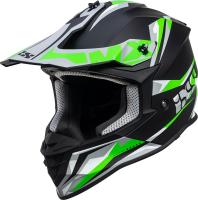 IXS шлем кроссовый 362 2.0 Черно-зеленый-белый в Калиниграде