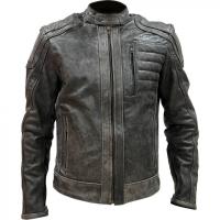 MCP Мотокуртка кожаная Houston серый в Калиниграде