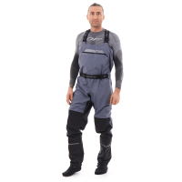 Dragonfly  Вейдерсы мембранные QUAD PRO 2023 Gray - Black  в Калиниграде