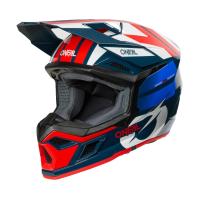 Oneal Кроссовый шлем 3Series Ride V.25 синий/белый в Калиниграде