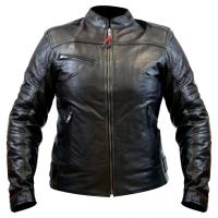 MCP Мотокуртка женская кожаная Nerve черный в Калиниграде