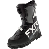 FXR Ботинки снегоходные X-Cross Pro BOA с утеплителем Black/White в Калиниграде