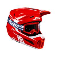 Leatt Шлем кроссовый 3.5 V26 Red + очки Vizion 3.5 в Калиниграде