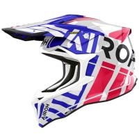 Airoh Мотошлем Strycker Brave Blue/Red Gloss в Калиниграде