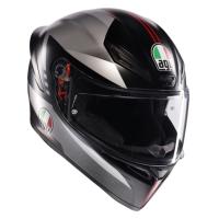 AGV Шлем K1 S Lap Matt Black/Grey/Red в Калиниграде