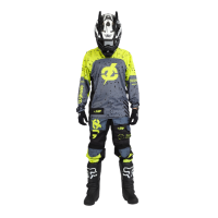 Grom Штаны кроссовые Fragment Neongrey в Калиниграде