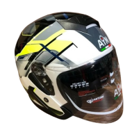 AiM Шлем JK526 Yellow/Grey/White в Калиниграде