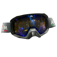 AIM PRO Очки снегоходные двойная линза 186-100 Black matt в Калиниграде