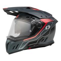 Oneal Шлем кроссовый со стеклом Sierra RS Echo красный/черный в Калиниграде