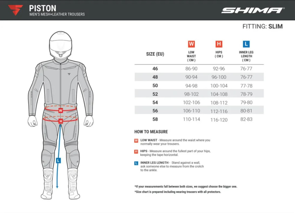 Shima Штаны Piston