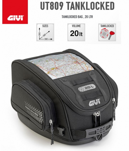 Givi Сумка на бак Tanklocked UT809 20л в Калиниграде