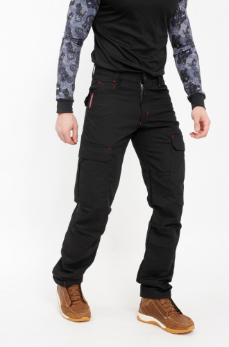 Starks мотоджинсы Chameleon Strong Черные в Калиниграде