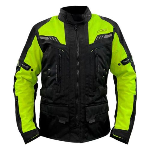 MCP Мотокуртка мужская туристическая Traveller черно-желтый в Калиниграде