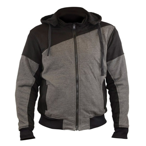 MCP Мотокуртка мужская Hoody серо-черный в Калиниграде