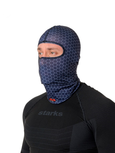 Starks Подшлемник Light Print Moto Черный принт в Калиниграде