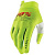 100% Мотоперчатки текстильные ITrack Fluo/Yellow в Калиниграде