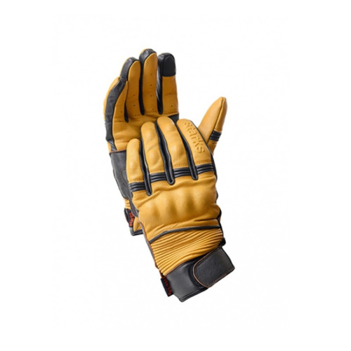 Starks Мотоперчатки Alfard (кожа) желтый в Калиниграде