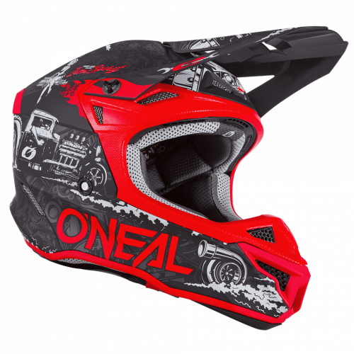 ONEAL Кроссовый шлем 5Series HR Черный/Красный в Калиниграде
