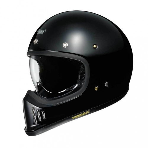 Shoei Мотошлем EX-Zero Plain Черный глянцевый в Калиниграде