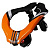 Leatt Защита шеи подростковая 3.5 Neck Brace Junior Orange в Калиниграде