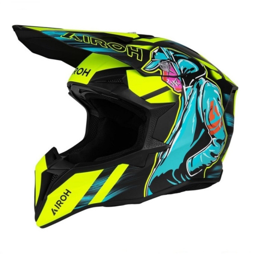 Airoh Шлем Wraaap Cyber Yellow Matt в Калиниграде