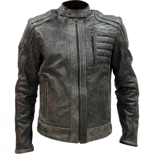 MCP Мотокуртка кожаная Houston серый в Калиниграде