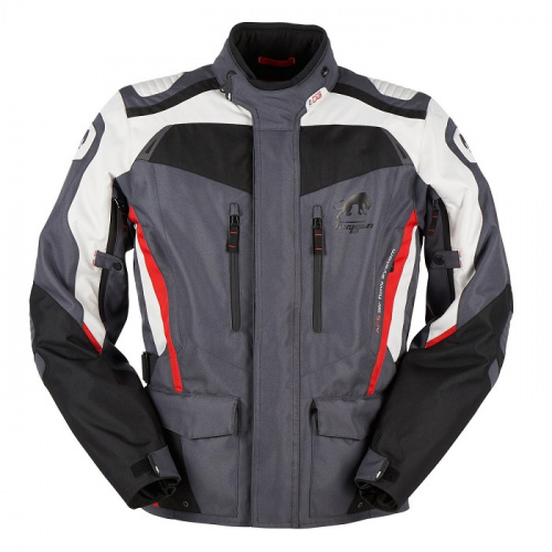 Furygan Мотокуртка Apalaches текстиль Черный/Серый/Красный в Калиниграде