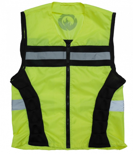 Inflame Сигнальный мотожилет Firefly зеленый неон в Калиниграде