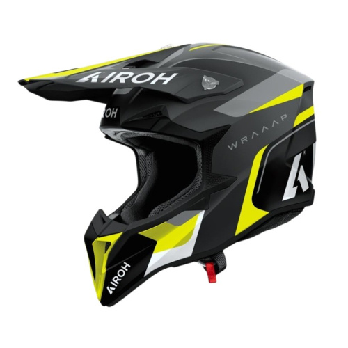 Airoh Шлем Wraaap Conquer Yellow Matt в Калиниграде