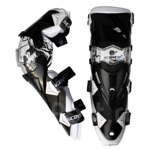 Scoyco Наколенники К12 белые в Калиниграде