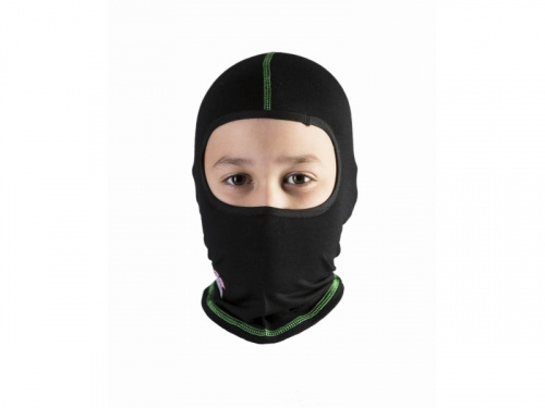 Hyperlook Подшлемник летний детский Pancher строчка зеленая в Калиниграде