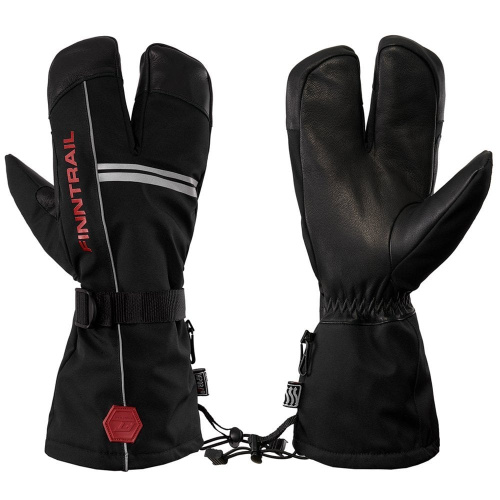 Finntrail Перчатки Lobster 2800 GraphiteRed в Калиниграде