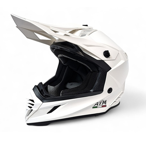 AiM Шлем RH855 White Glossy в Калиниграде