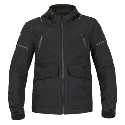 Inflame Куртка мужская Free Wind текстиль черный в Калиниграде