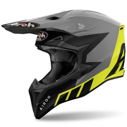 Airoh Мотошлем Wraaap Reloaded Yellow Matt в Калиниграде