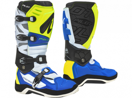 Forma Ботинки Pilot YellowFluo/White/Blue в Калиниграде