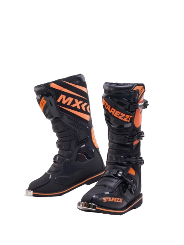 Starezzi Мотоботы Roma Black/Orange в Калиниграде