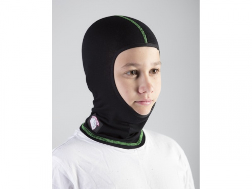 Hyperlook Подшлемник летний детский Pancher строчка зеленая в Калиниграде