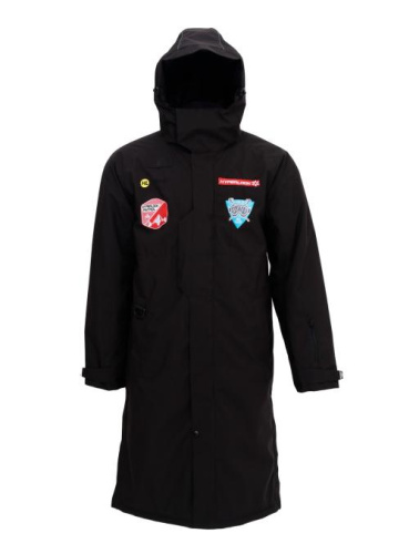 Hyperlook Теплый горнолыжный плащ Cave черный в Калиниграде